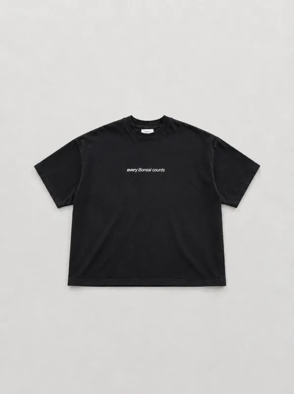 BLURRED BONSAI TEE FW25 made by Bonsai