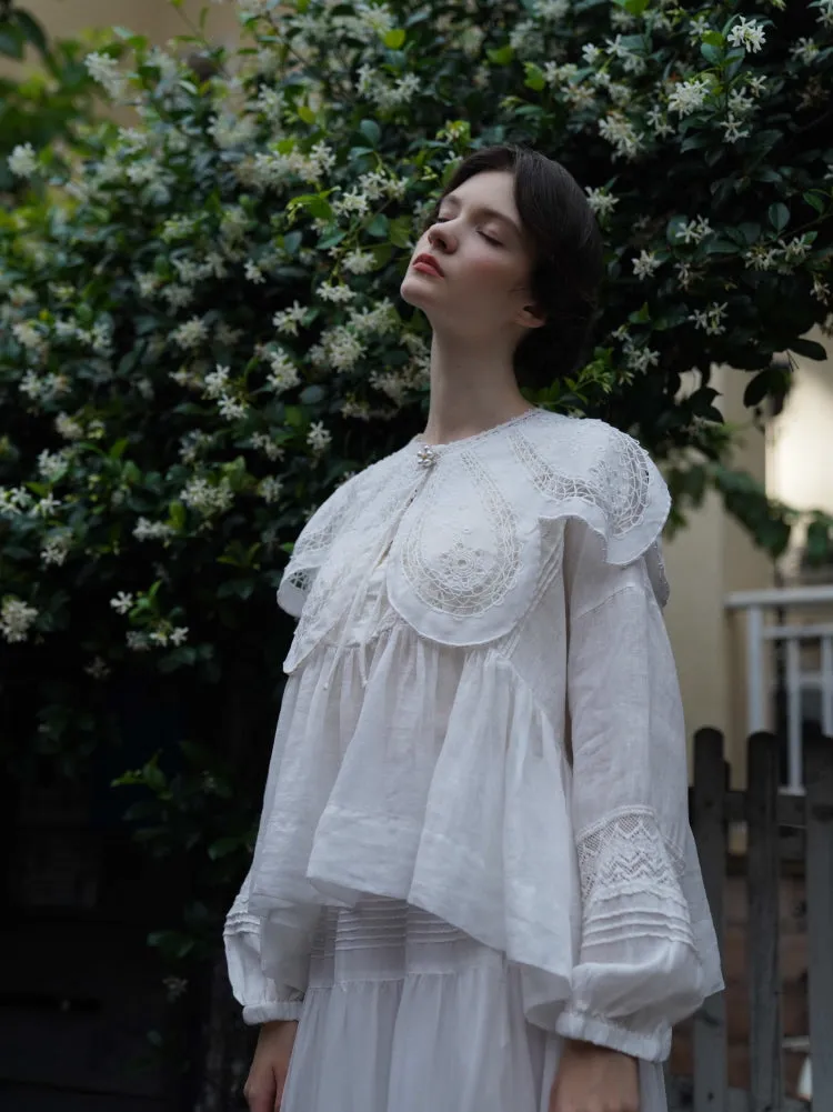 Whispering Petals Blouse sold by Ipinkustore product image thumbnail 5