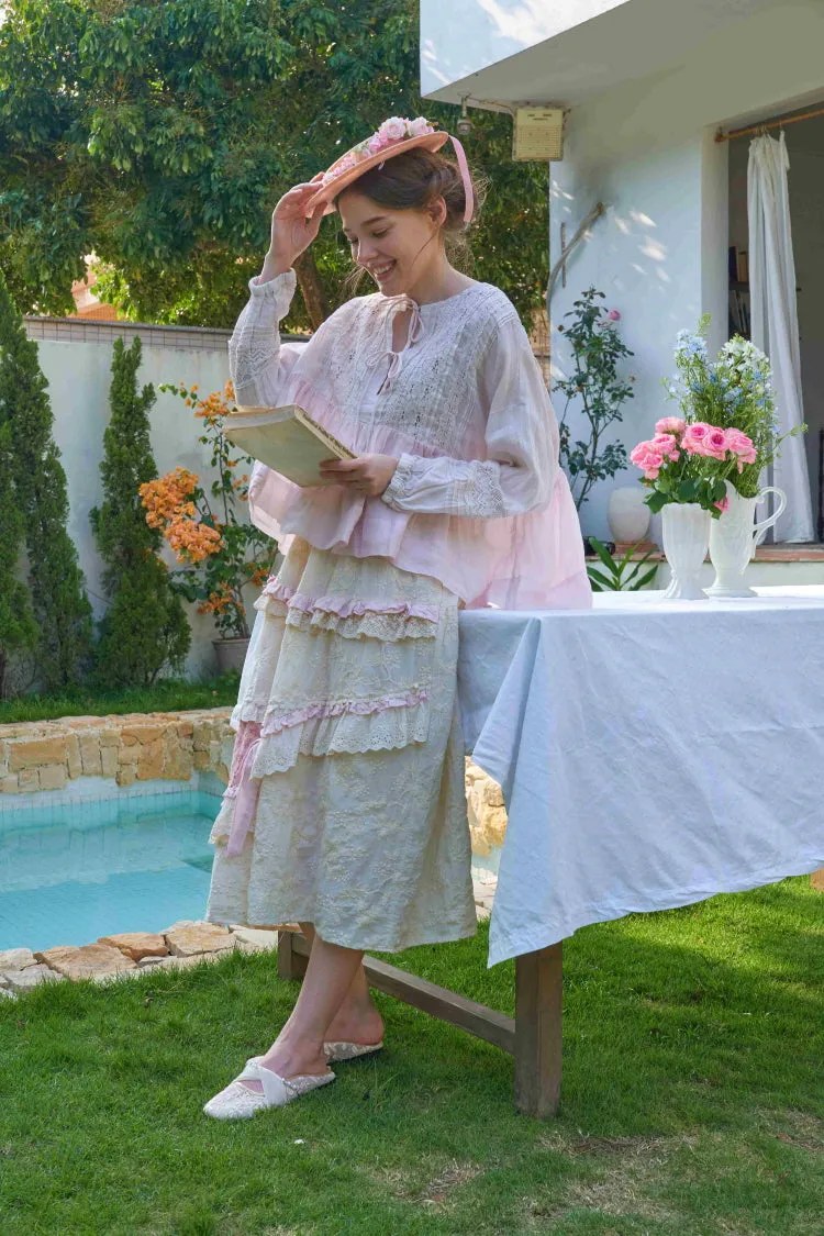 Whispering Petals Blouse sold by Ipinkustore product image thumbnail 4