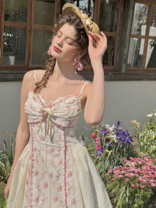 Blossom Whispers Mini Dress sold by Ipinkustore