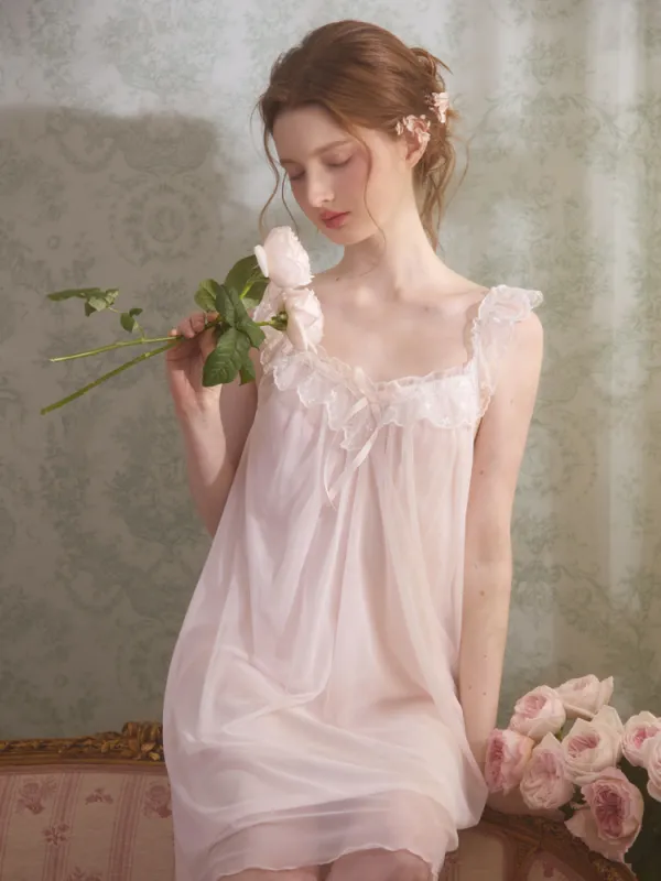 Moonlight Petals Nightdress sold by Ipinkustore