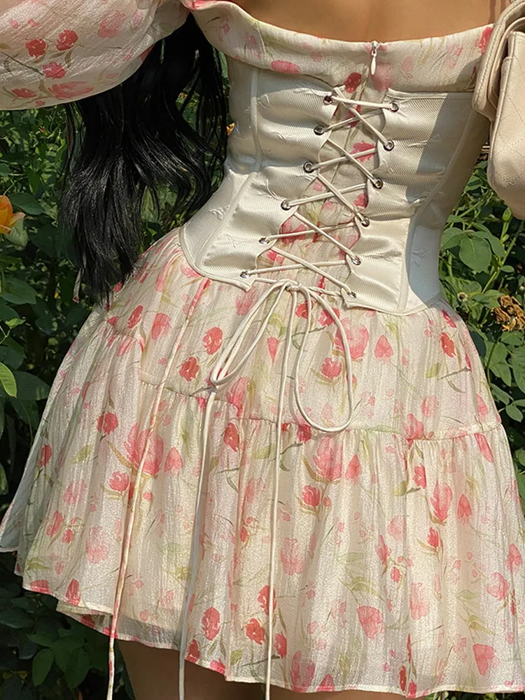 Tulip Sonata Mini Dress sold by Ipinkustore product image thumbnail 2