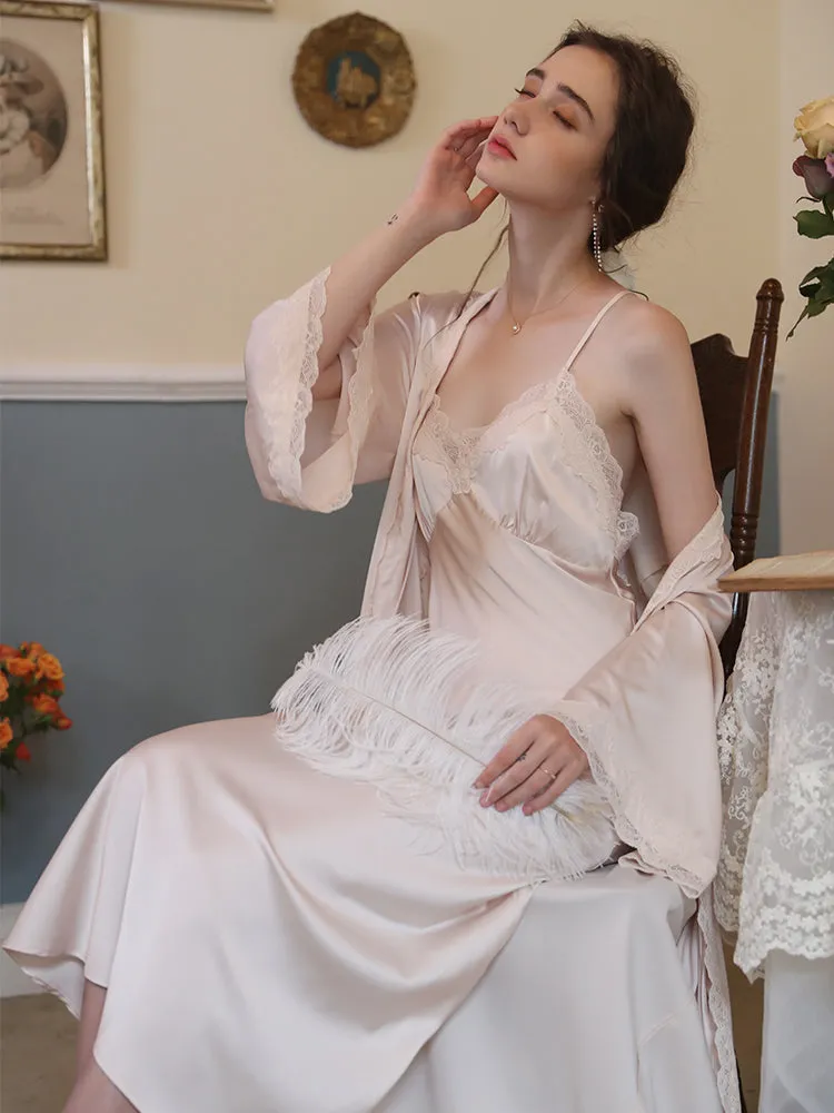 Moonlit Whisper Nightgown Set sold by Ipinkustore