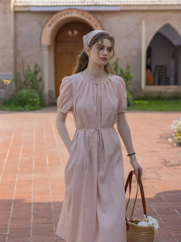 Soft Bloom Midi Dress sold by Ipinkustore