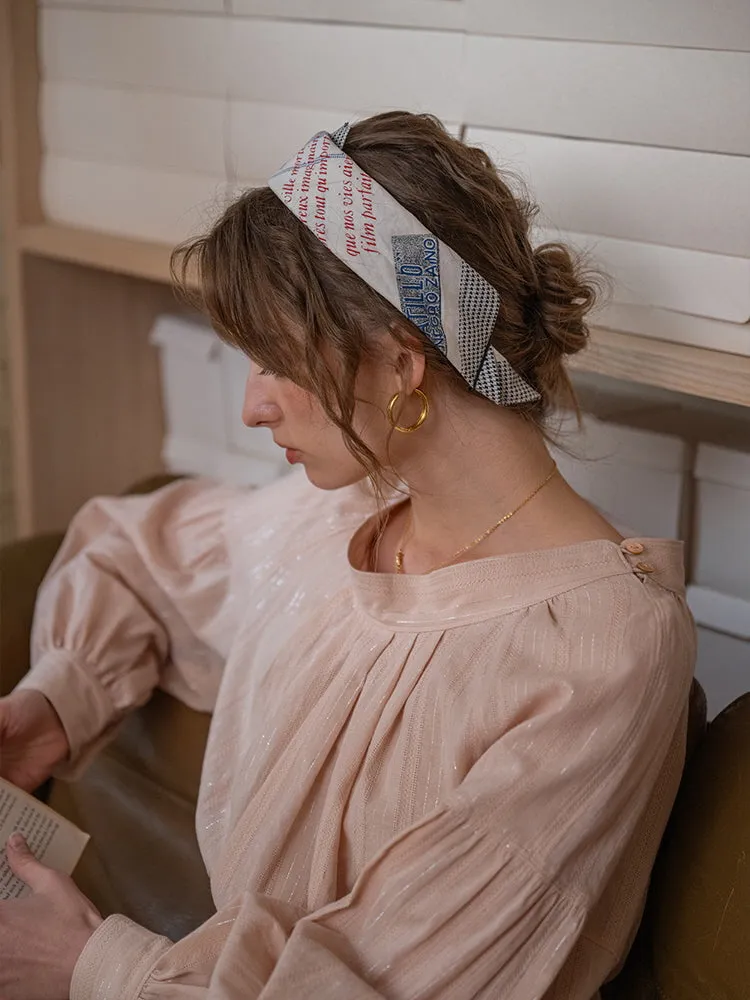 Ethereal Glow Pleated Blouse sold by Ipinkustore product image thumbnail 3