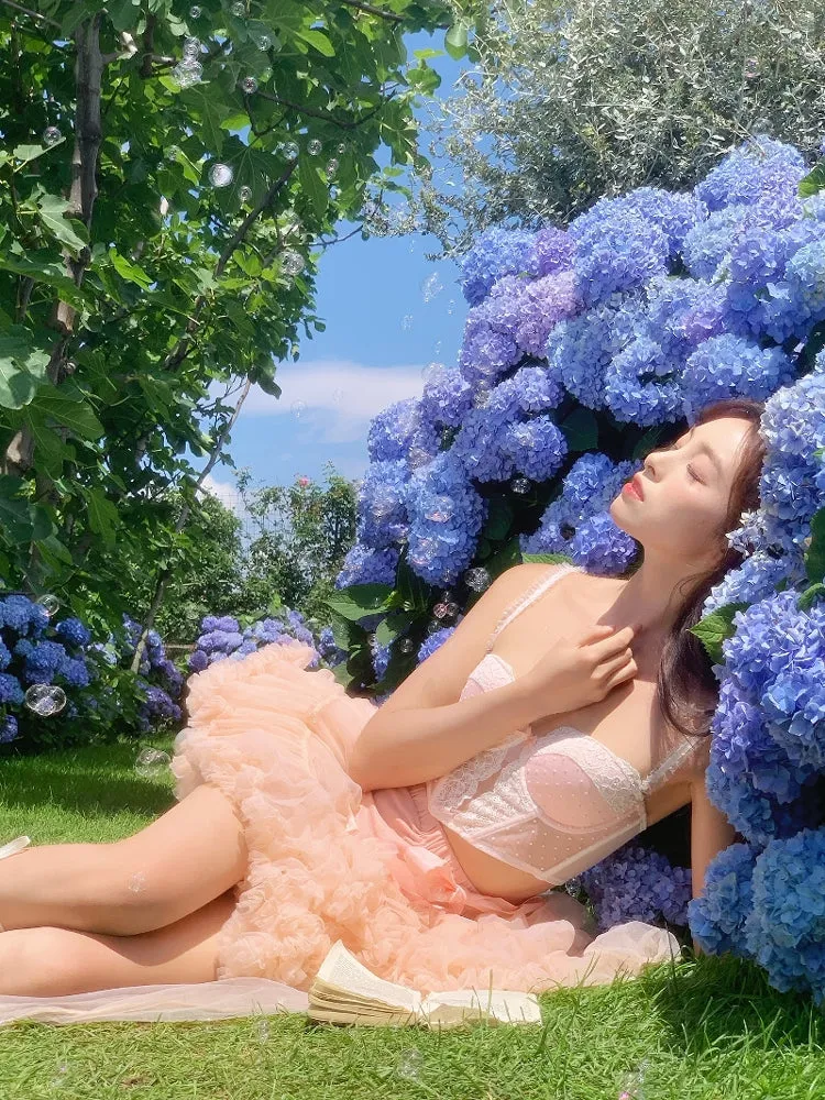 Sakura Ruffle Tulle Skirt sold by Ipinkustore product image thumbnail 2