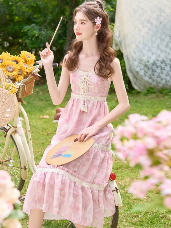 Picnic Maxi Dress sold by Ipinkustore