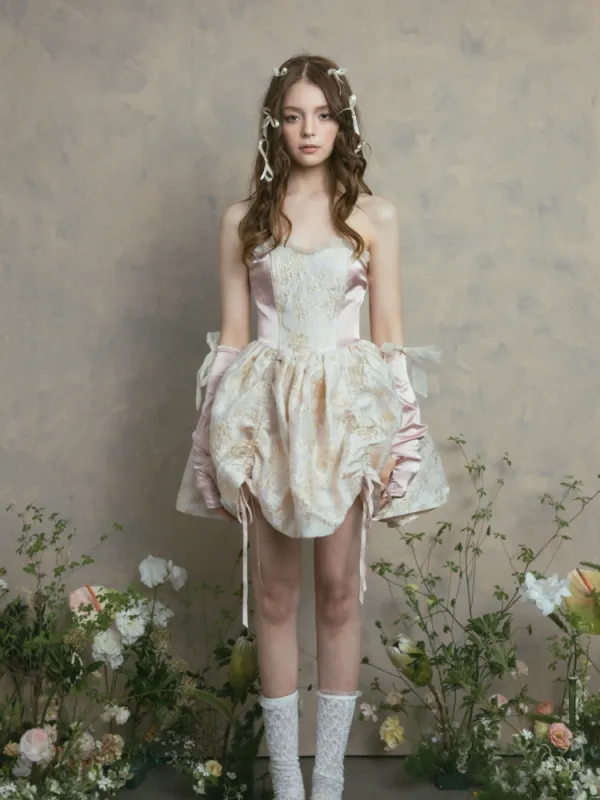 Celestial Lace Corset Dress sold by Ipinkustore