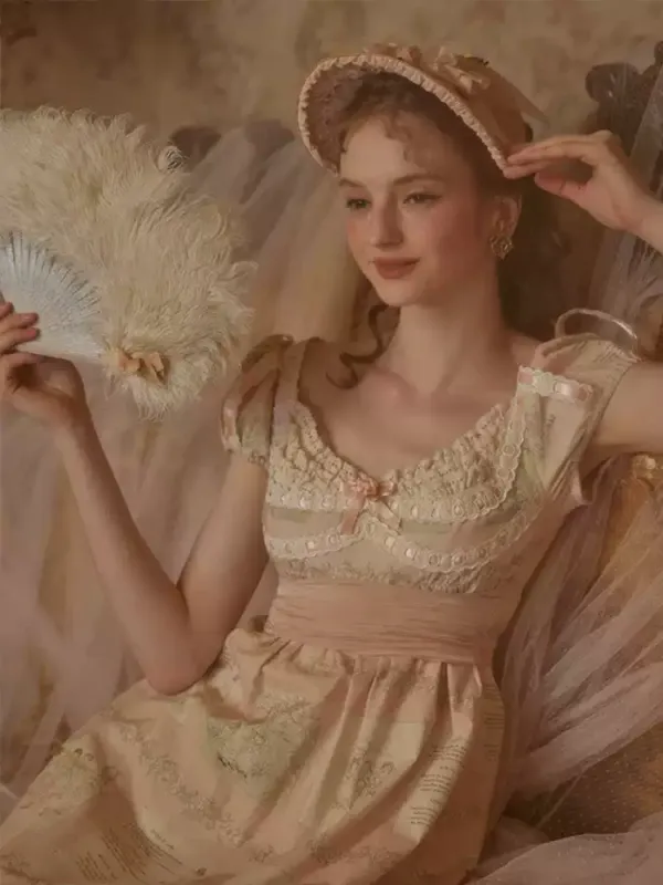 Victorian Lace Romance Dress sold by Ipinkustore