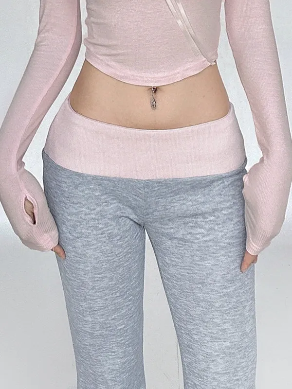 Soft Glow Flare Pants sold by Ipinkustore product image thumbnail 2