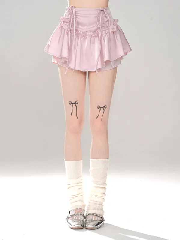 Swan White Pink Skirt sold by Ipinkustore
