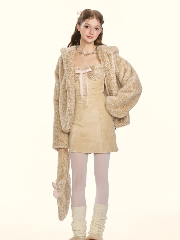 Milky Leopard Cloud Jacket sold by Ipinkustore product image thumbnail 2
