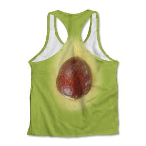 Printed Jersey Tank - Avocado sold by Flex Living