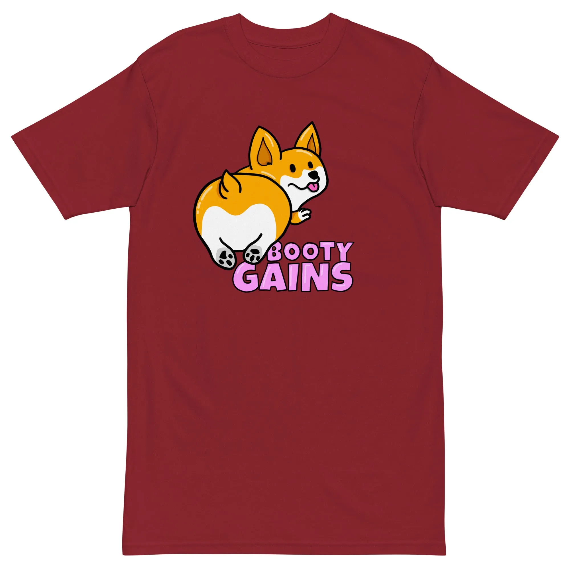 NOTICE MY SQUAT GAINS PREMIUM GRAPHIC SHIRT sold by Flex Living product image thumbnail 3