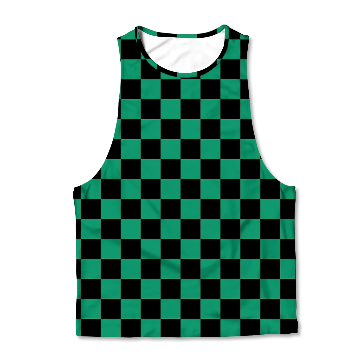 Printed Muscle Tank - Tanjiro sold by Flex Living