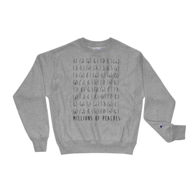 Millions Of Peaches Champion Sweatshirt sold by Flex Living
