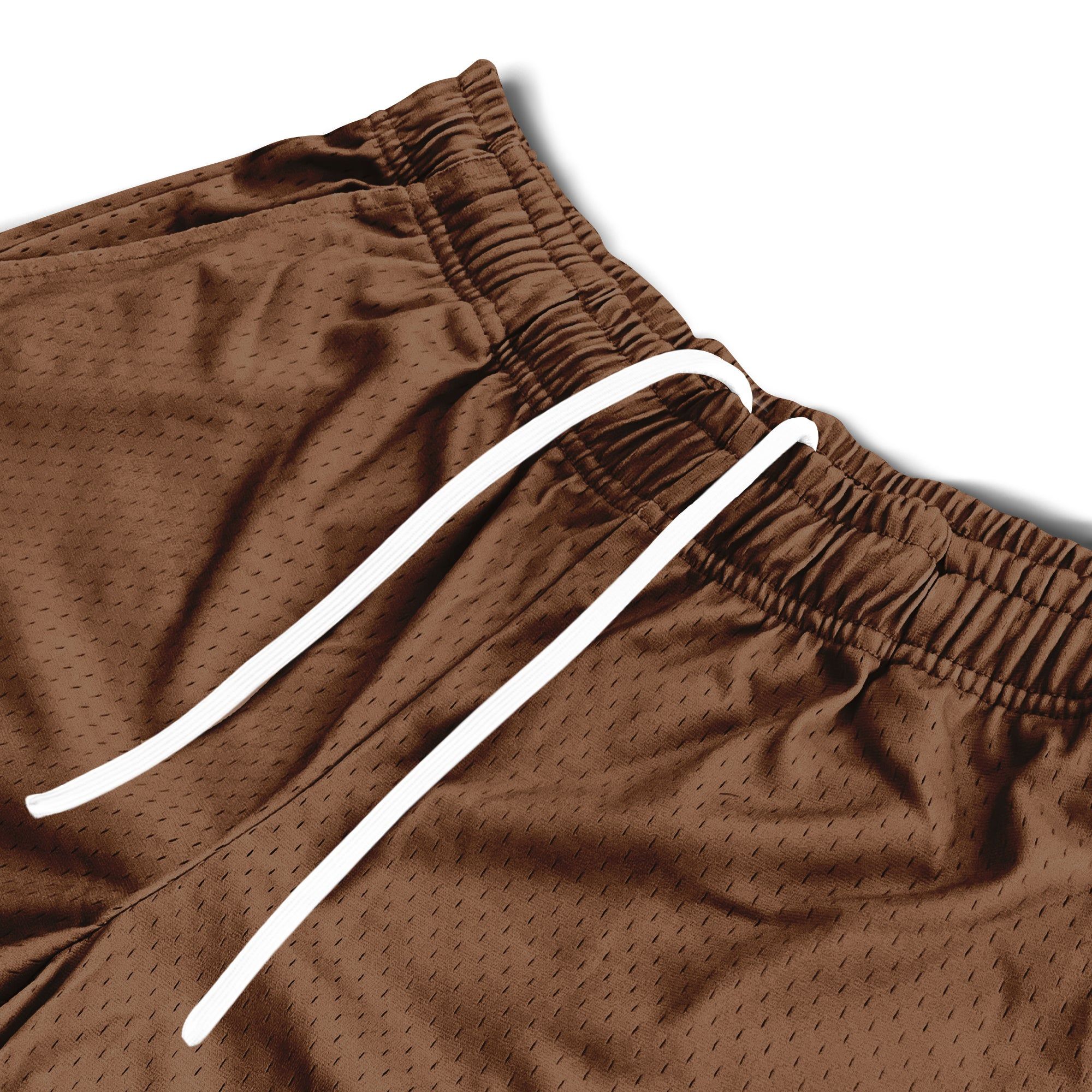 Mesh Flex Shorts 5" - Brown sold by Flex Living product image thumbnail 2
