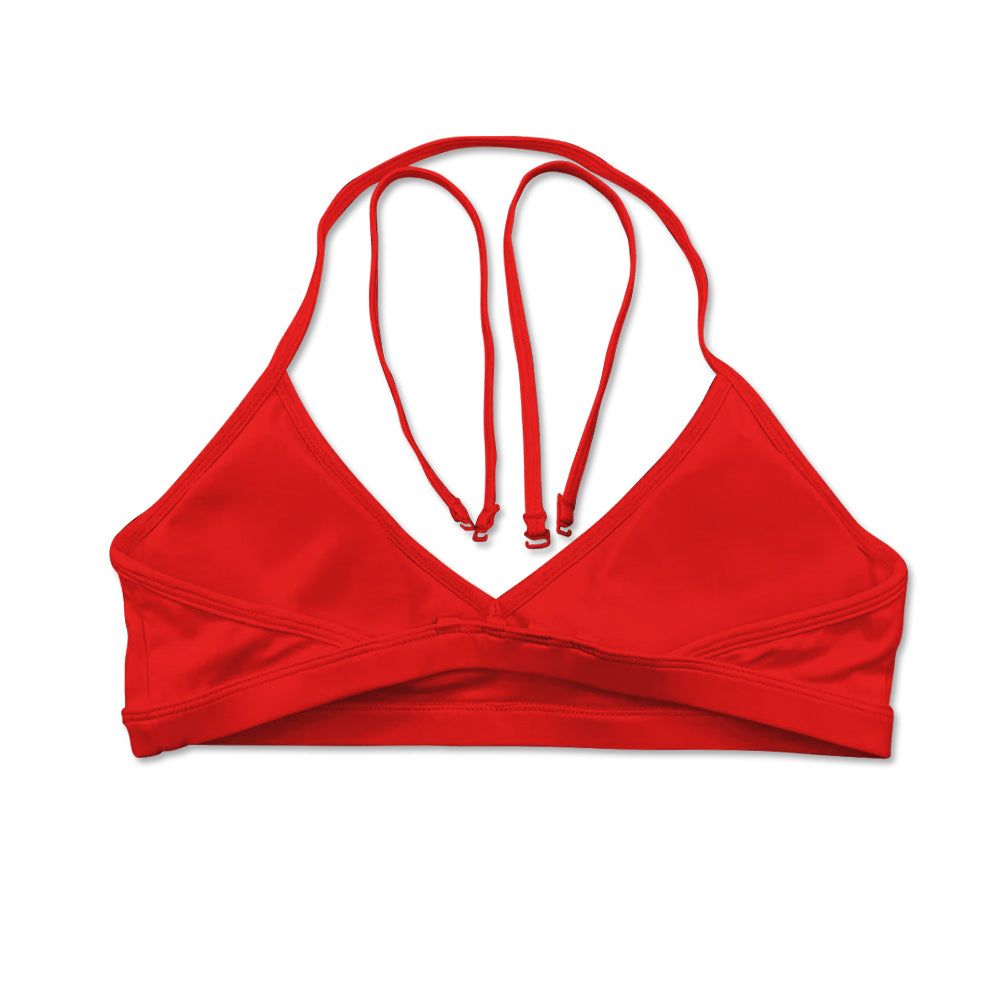 Halter V-Neck Bra - Red sold by Flex Living product image thumbnail 3