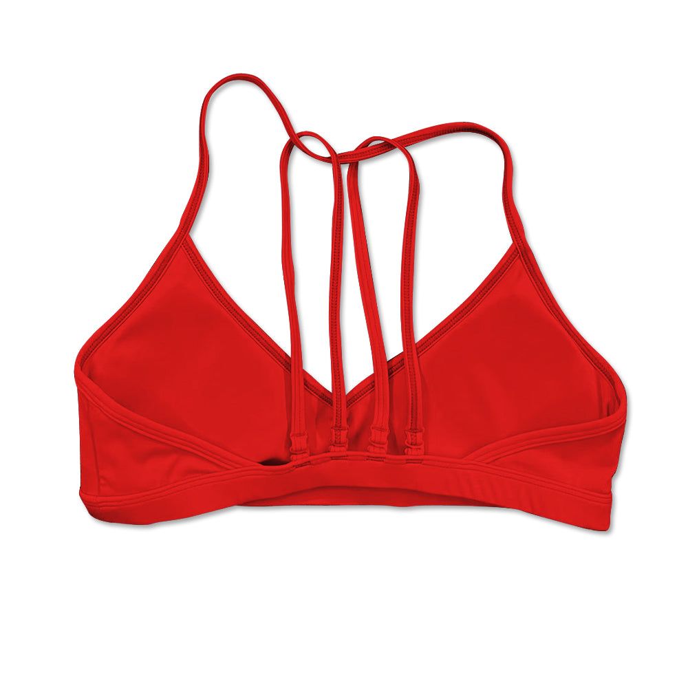 Halter V-Neck Bra - Red sold by Flex Living product image thumbnail 2