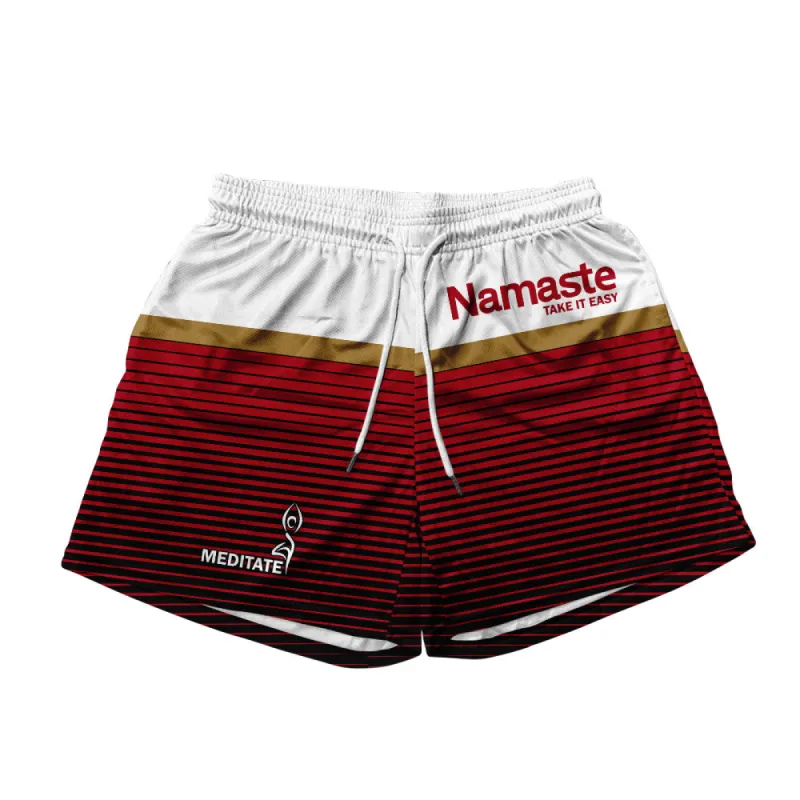 Basic Mesh Short - Namaste Take It Easy sold by Flex Living