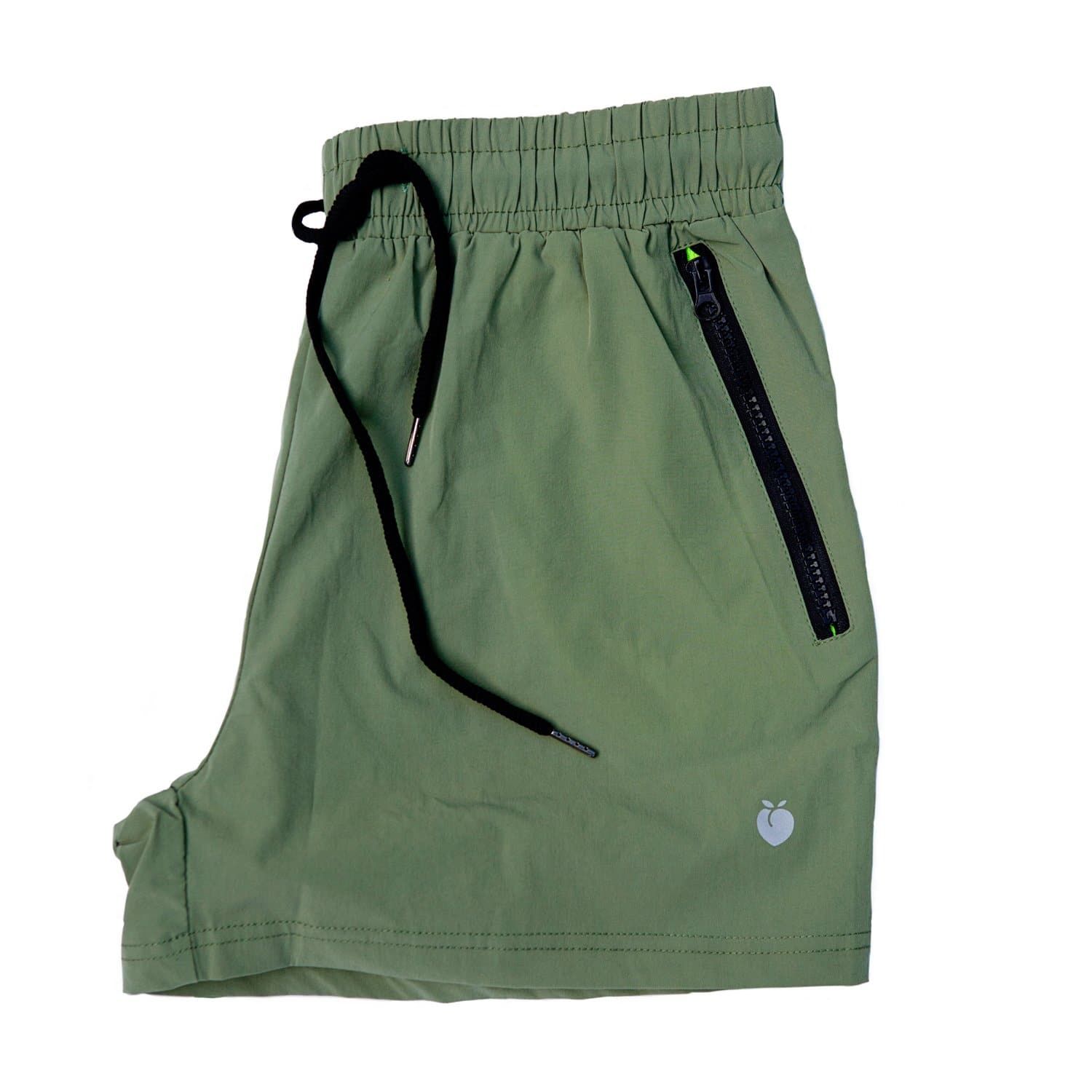 Men's Olive Active Shorts sold by Flex Living product image thumbnail 2