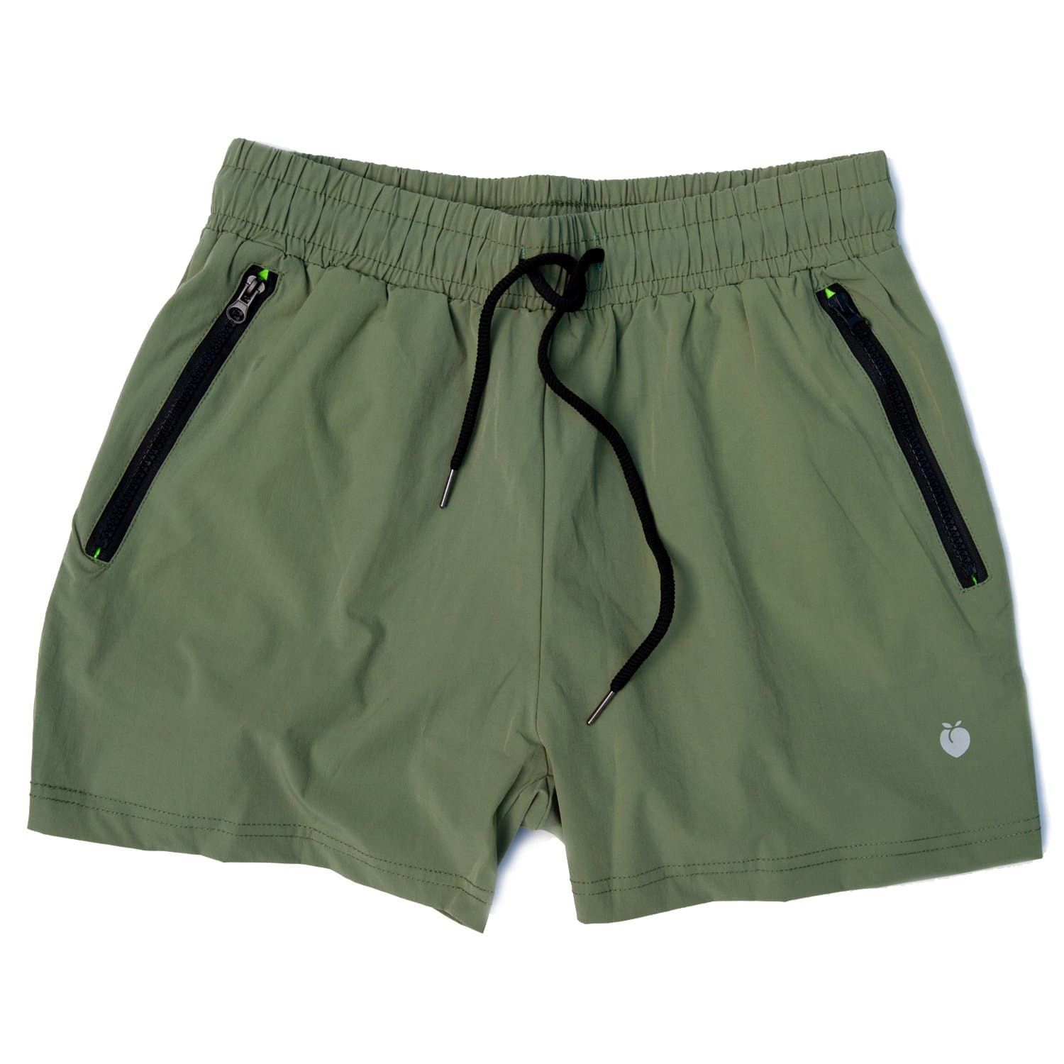 Men's Olive Active Shorts sold by Flex Living