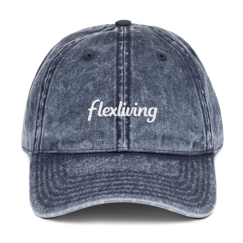 Flexliving Logo Vintage Dad Cap sold by Flex Living