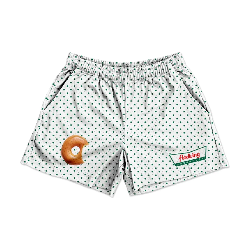 Mesh Flex Shorts 5" - Krispy Doughnut sold by Flex Living