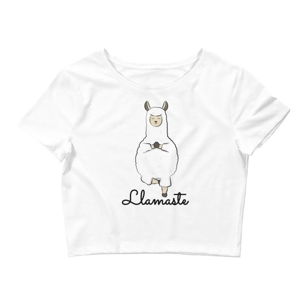 Llamaste Crop Tee sold by Flex Living