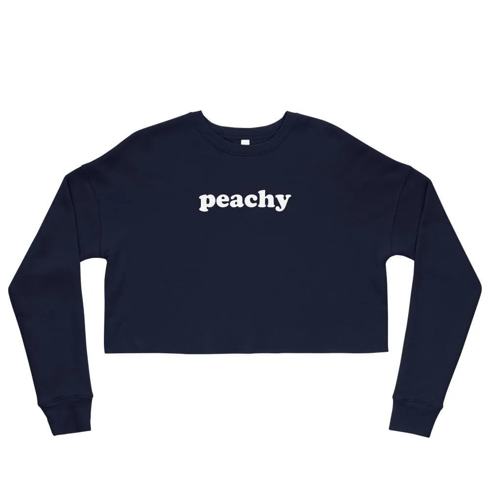 Peachy Crop Sweatshirt sold by Flex Living product image thumbnail 3