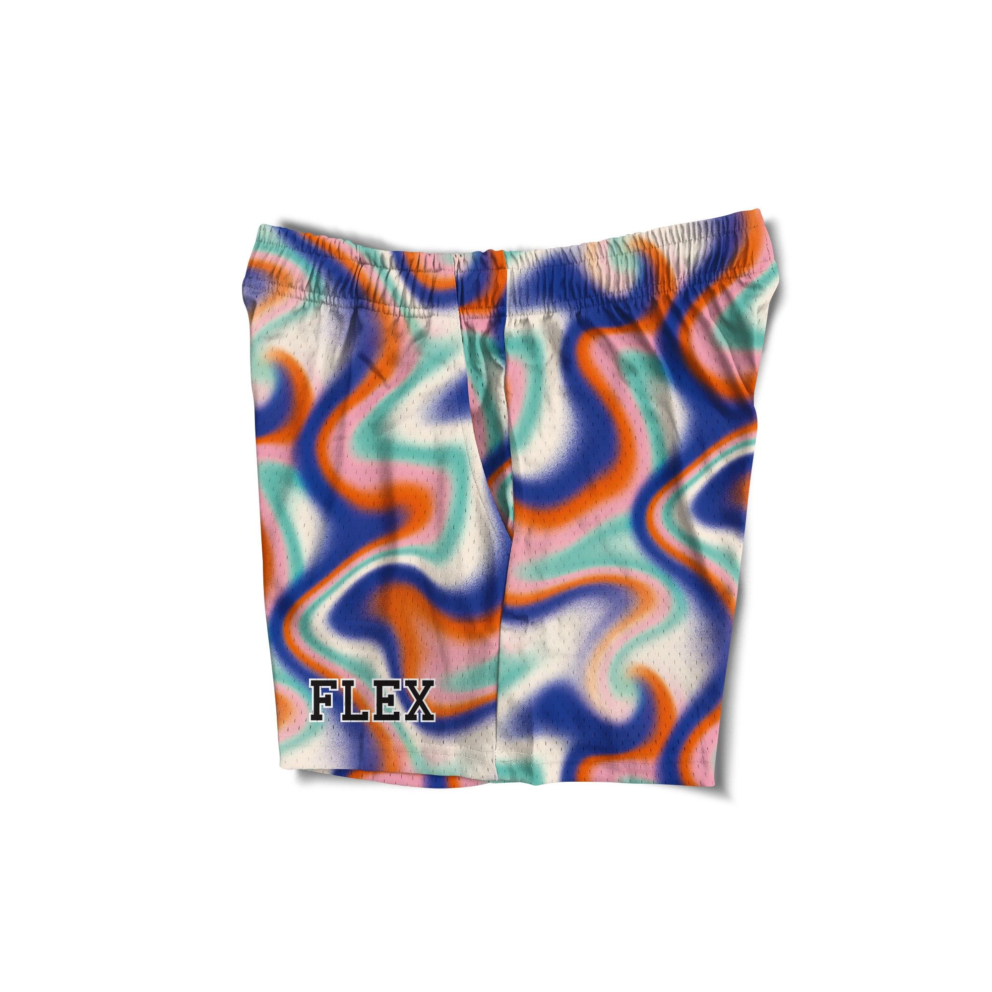 Mesh Flex Shorts 5" - Groovy Retro sold by Flex Living product image thumbnail 4