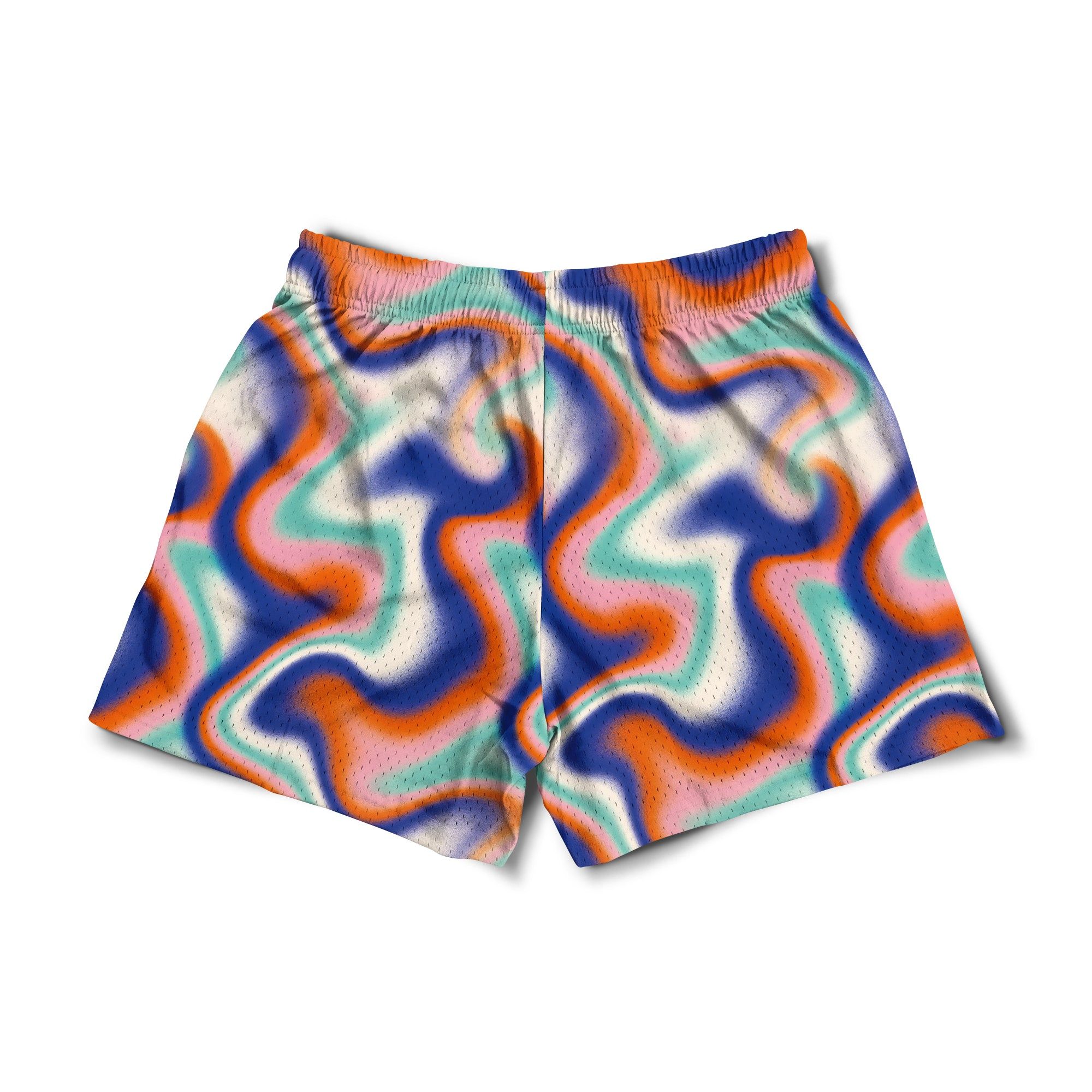 Mesh Flex Shorts 5" - Groovy Retro sold by Flex Living product image thumbnail 3