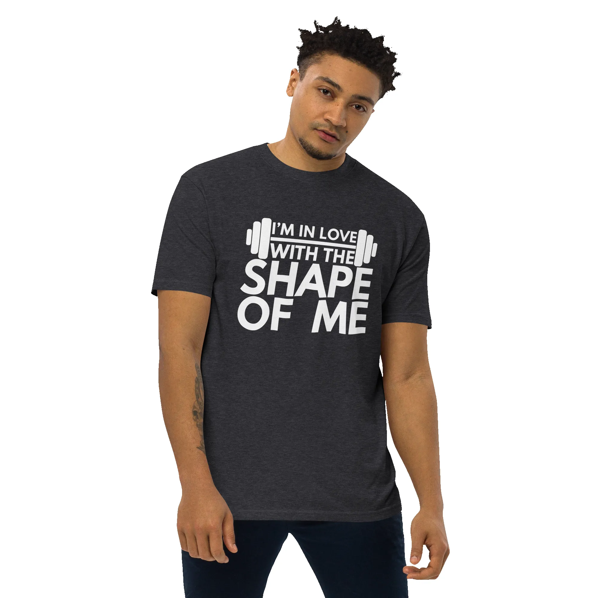 I'm In Love With The Shape Of Me Premium Graphic Shirt sold by Flex Living product image thumbnail 2