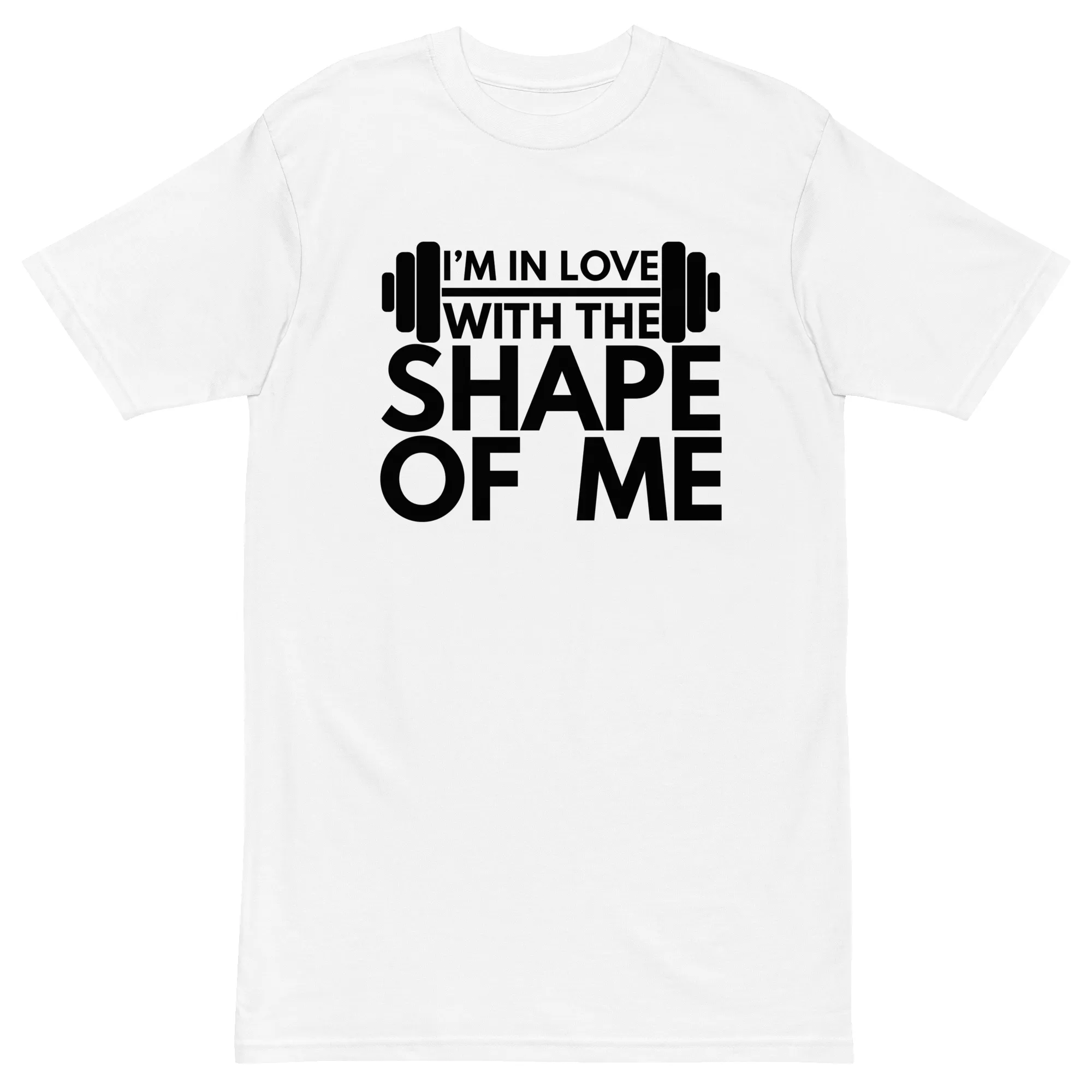 I'm In Love With The Shape Of Me Premium Graphic Shirt sold by Flex Living product image thumbnail 3