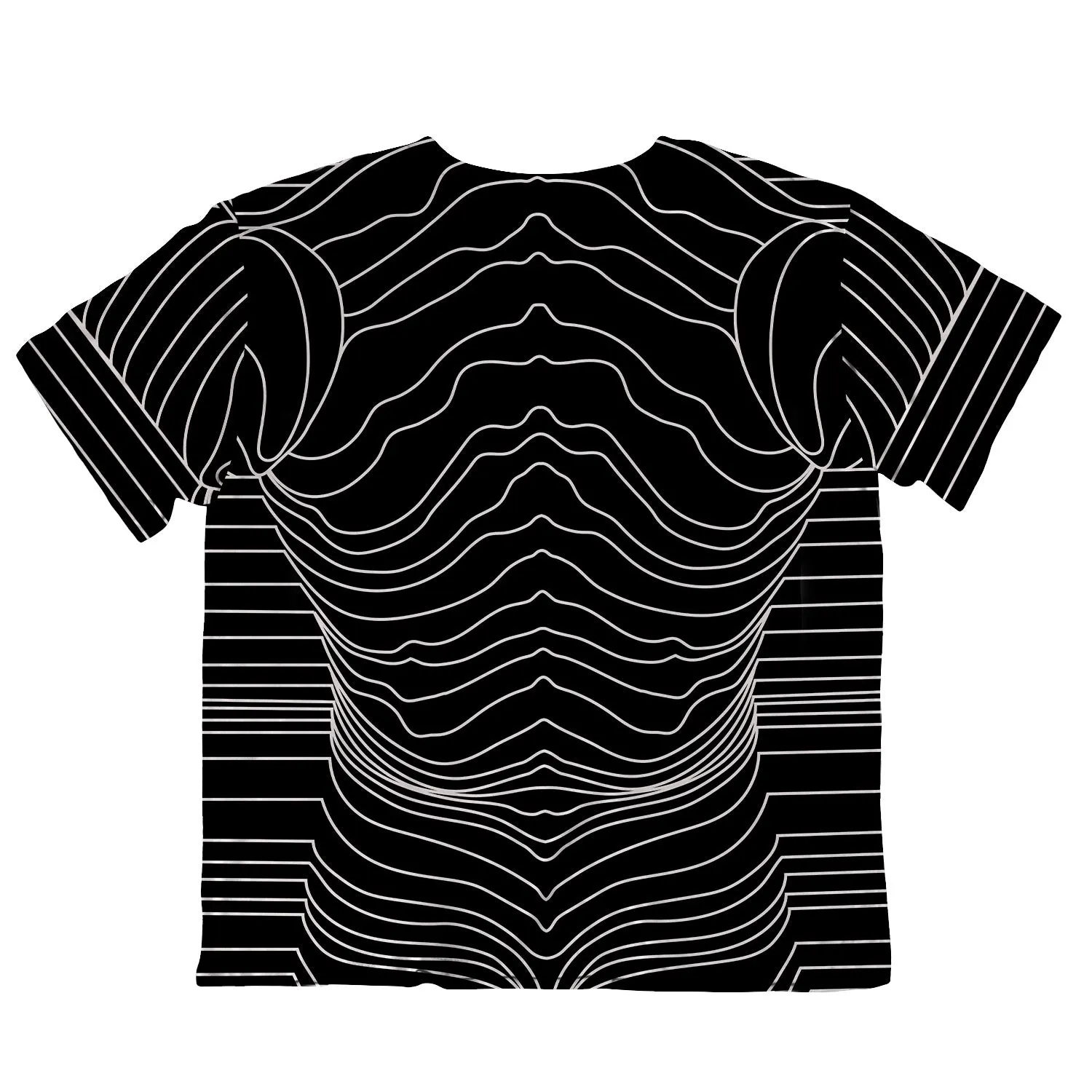 Unisex Oversized Tee - Topography Body Map sold by Flex Living product image thumbnail 2