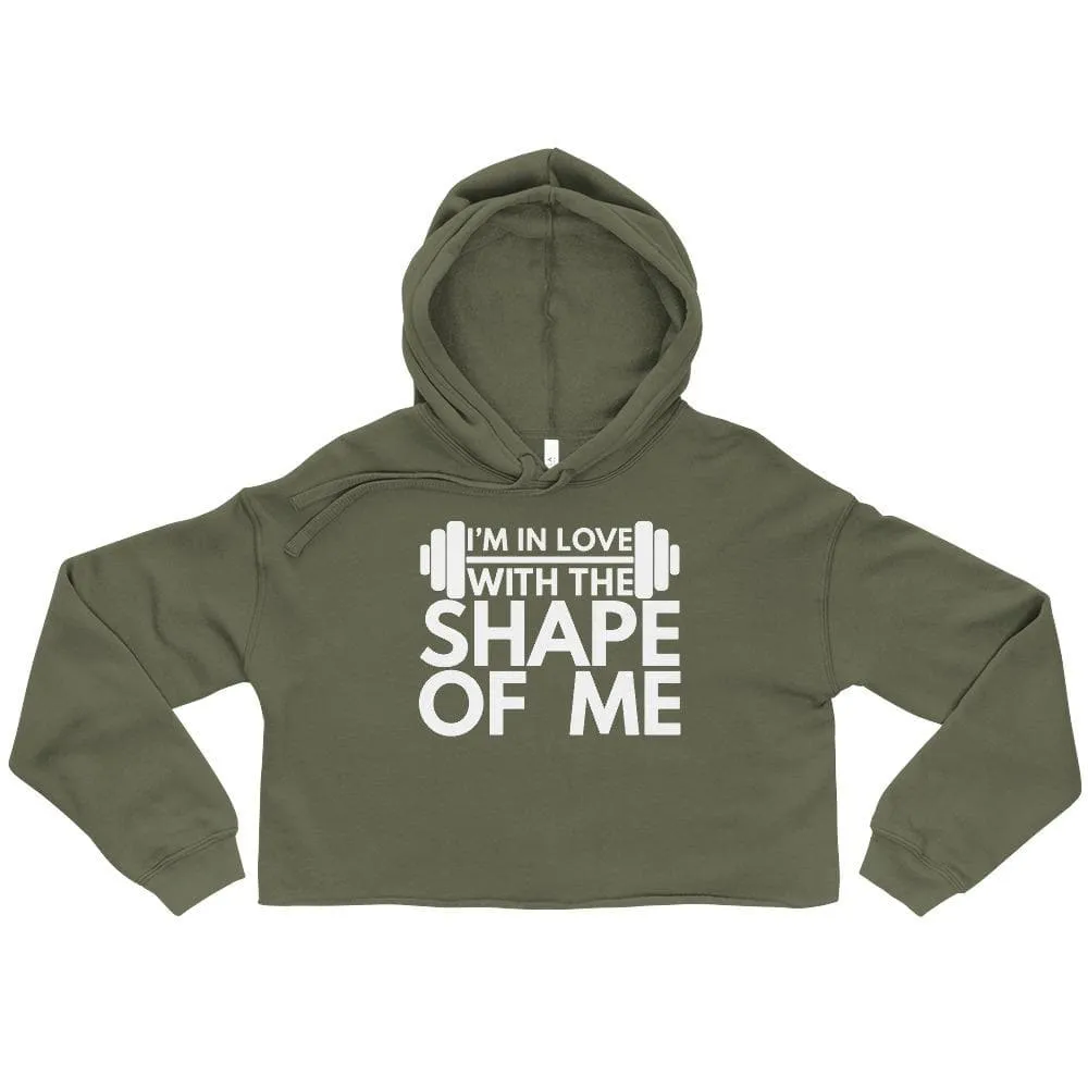 I'm In Love With The Shape Of Me Crop Hoodie sold by Flex Living product image thumbnail 3