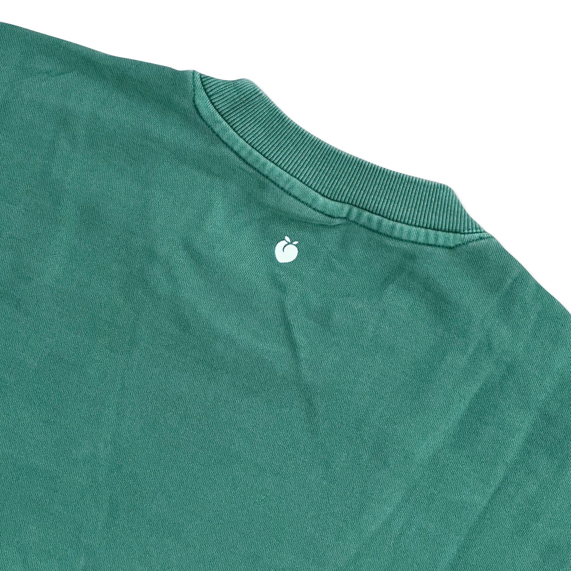 Retro Washed Terry Crewneck - Green sold by Flex Living product image thumbnail 4