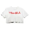 Cotton Crop Tee - Thicc-Fil-A sold by Flex Living