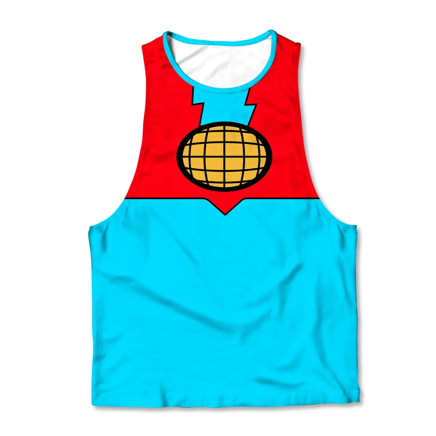 Printed Muscle Tank - Captain Flex sold by Flex Living