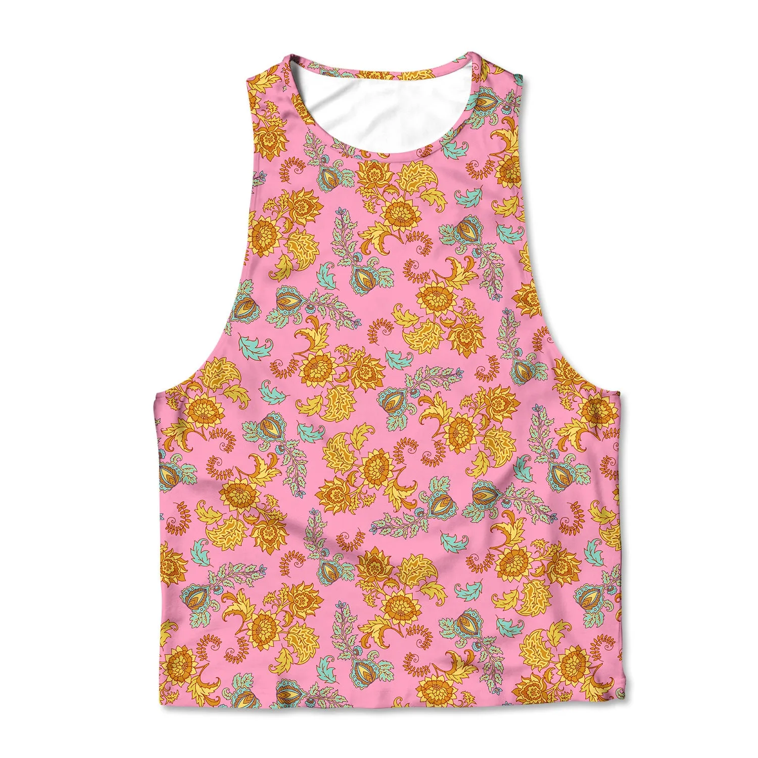 Printed Muscle Tank - Oriental sold by Flex Living
