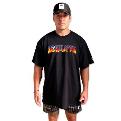 Unisex Oversized Tee - Deadlifts made by Flex Living
