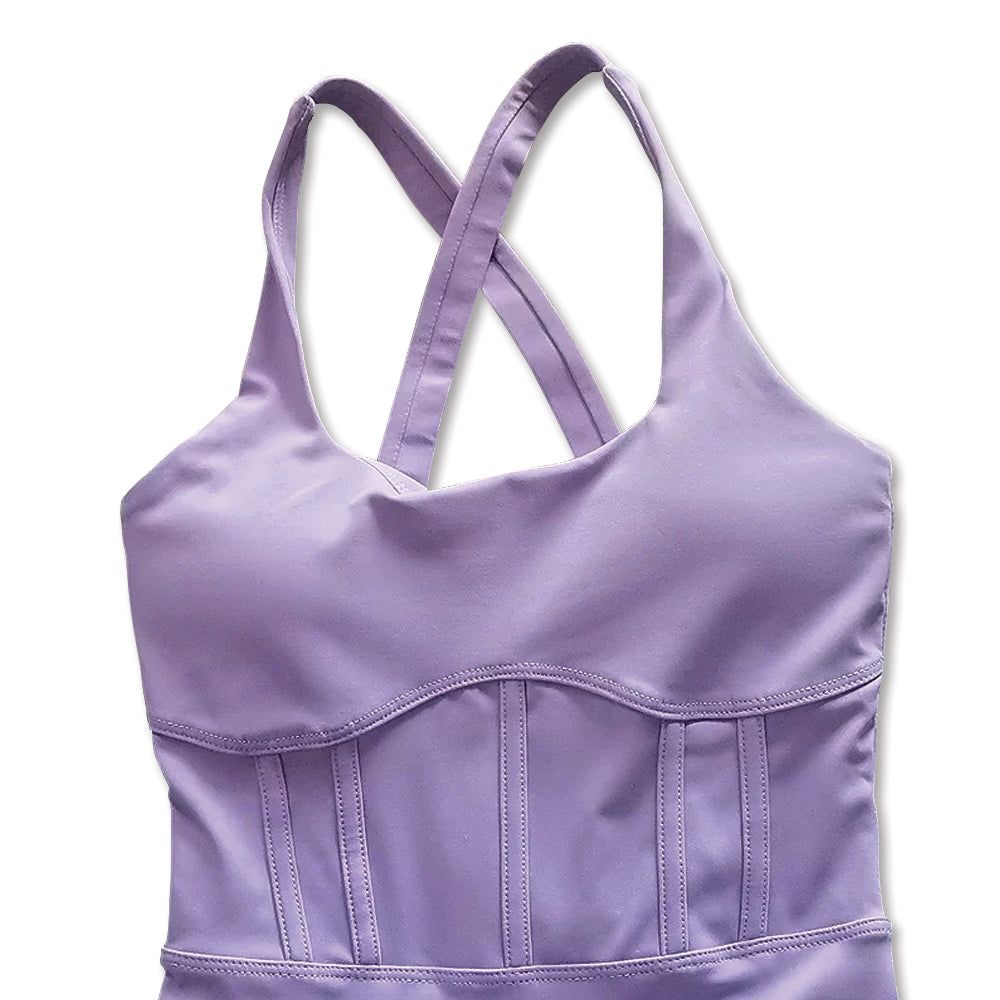 UNeck Romper - Purple (70% OFF!) sold by Flex Living product image thumbnail 2
