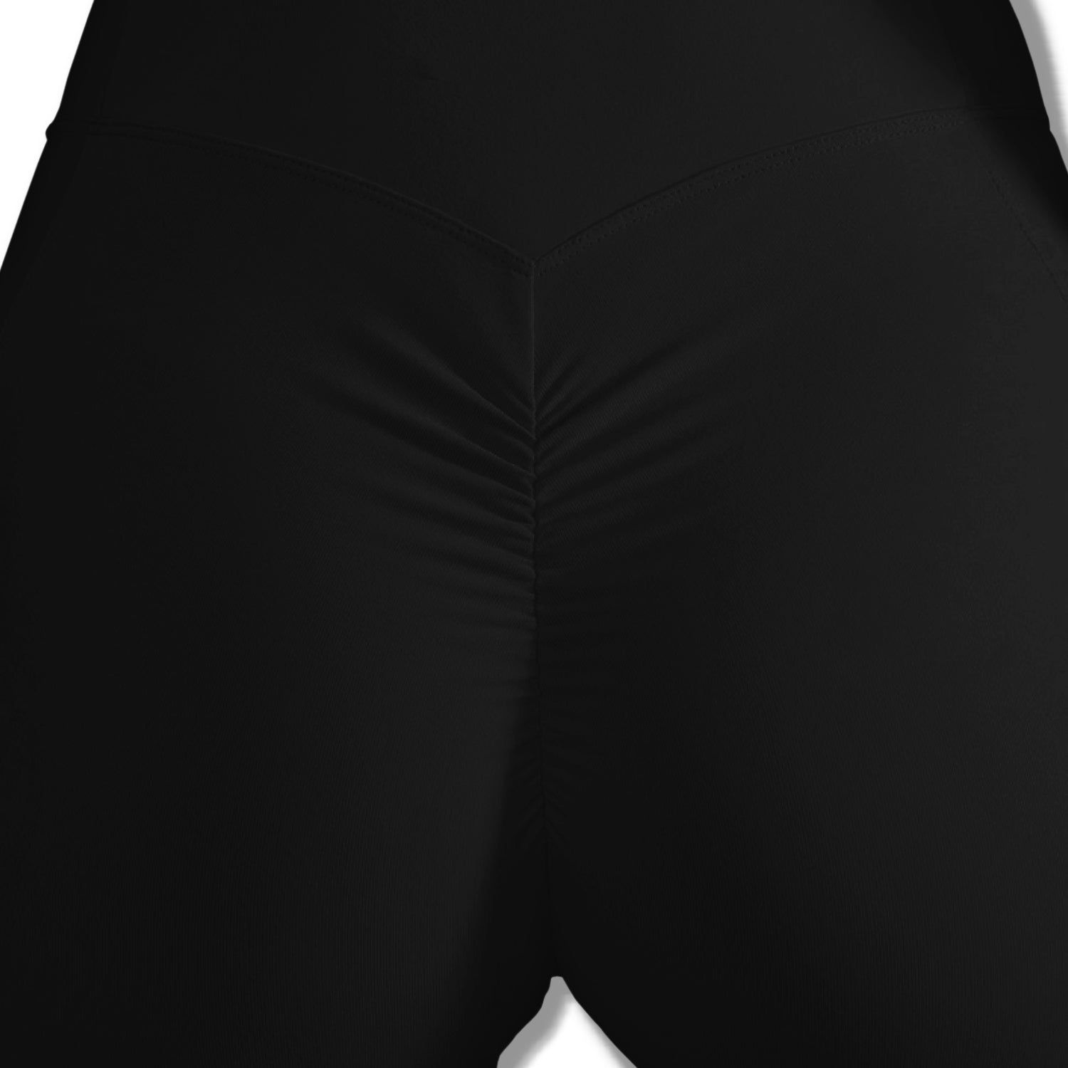 Crossover Scrunch Leggings - Black sold by Flex Living product image thumbnail 4