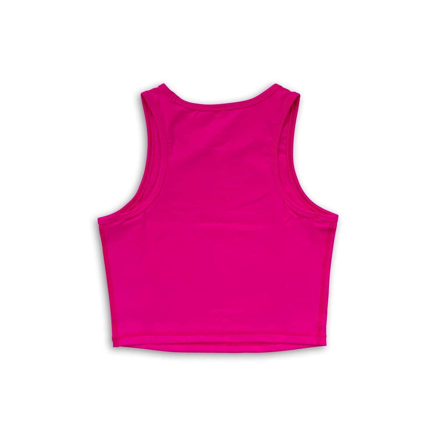 Classic Crop Top - Hot Pink sold by Flex Living product image thumbnail 2