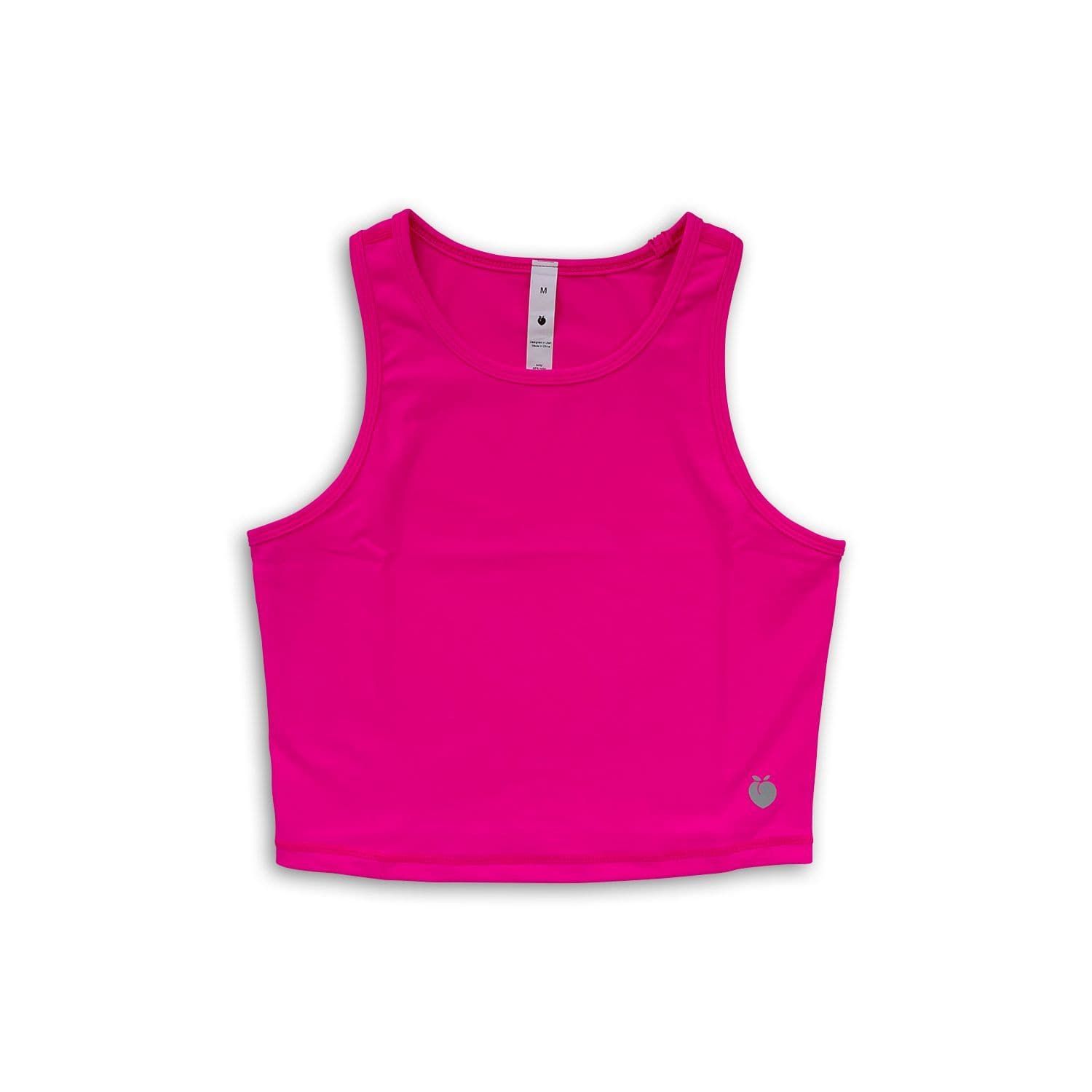Classic Crop Top - Hot Pink sold by Flex Living