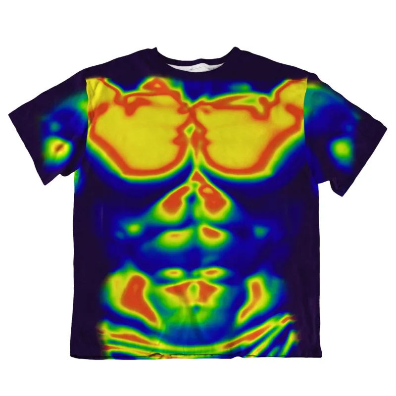 Unisex Oversized Tee - Heatmap sold by Flex Living