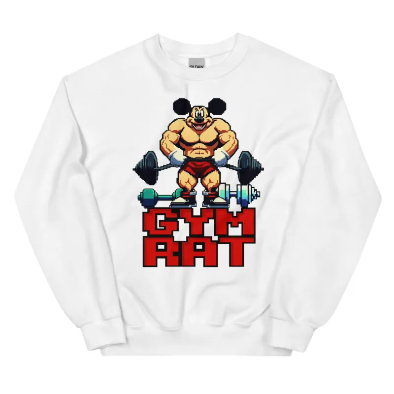 Gym Rat Unisex Sweatshirt sold by Flex Living