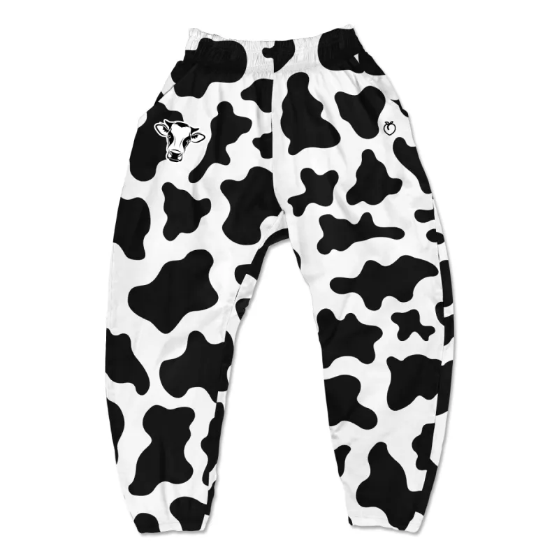 Muscle Pants - Cow Print sold by Flex Living