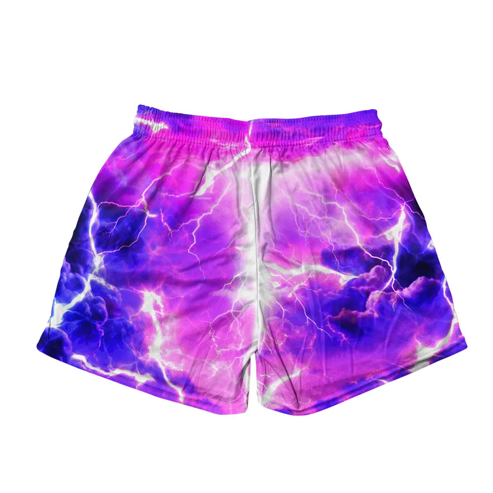 Basic Mesh Short - Purple Lightning sold by Flex Living product image thumbnail 2