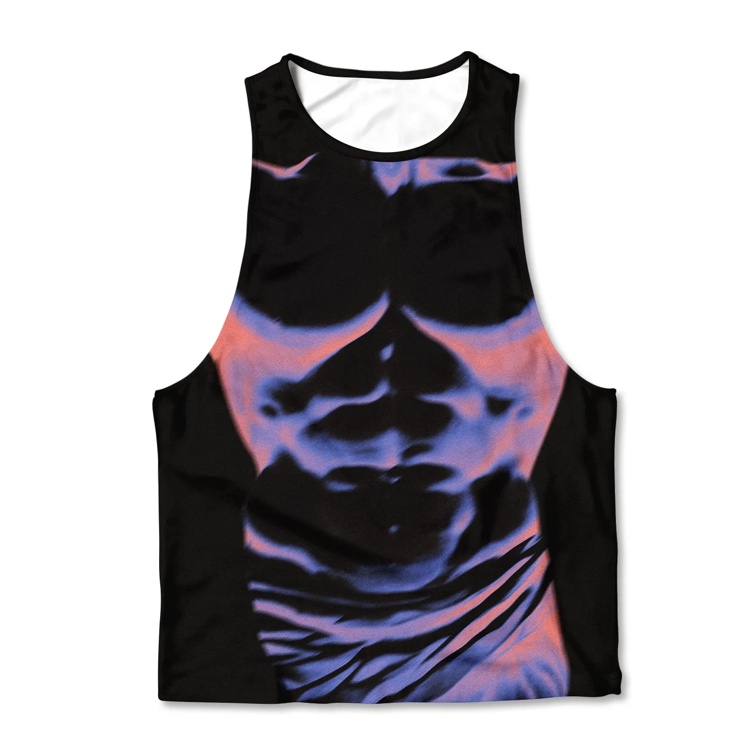 Printed Muscle Tank - Bodymap Infrared sold by Flex Living